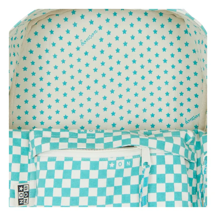 Sac à Dos Damier | Bleu- Image produit n°1