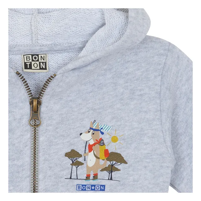 Lu sweatshirt | Heather grey