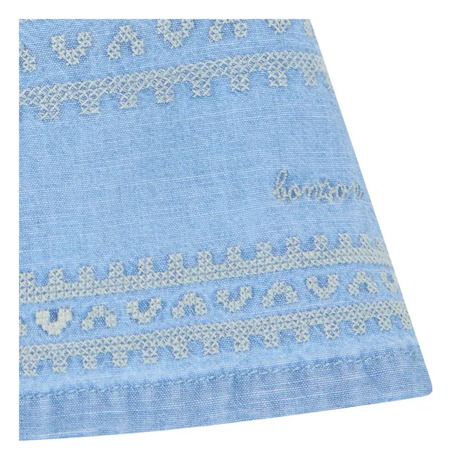 Vestido Anna Chambray | Azul Cielo