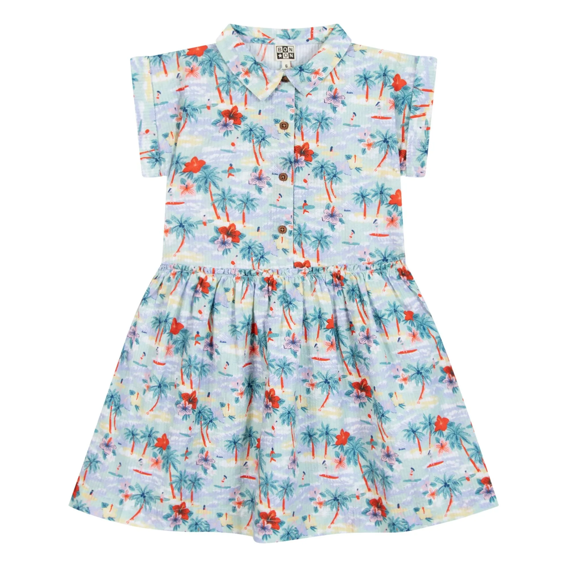 Bonton Light Blue Clem Dress
