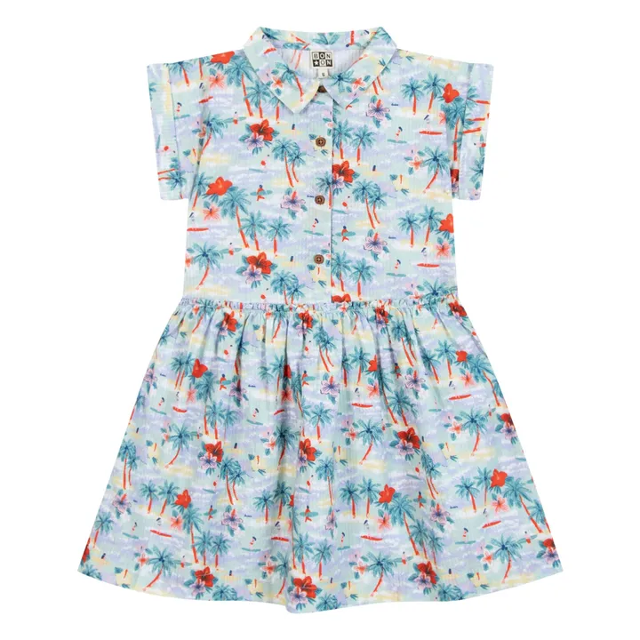 Robe Clem | Bleu ciel- Image produit n°0