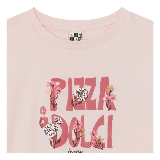 Camiseta Lolita Romantiq | Rosa Pálido