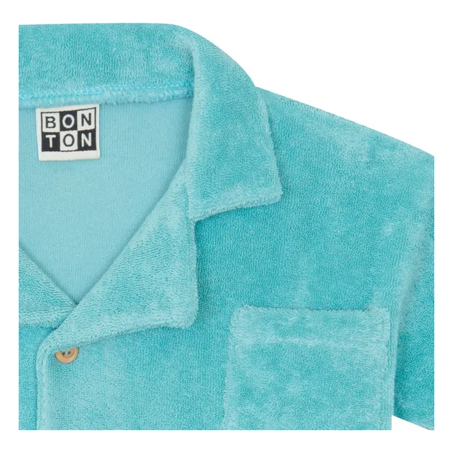 Chemise Livio Eponge | Bleu ciel