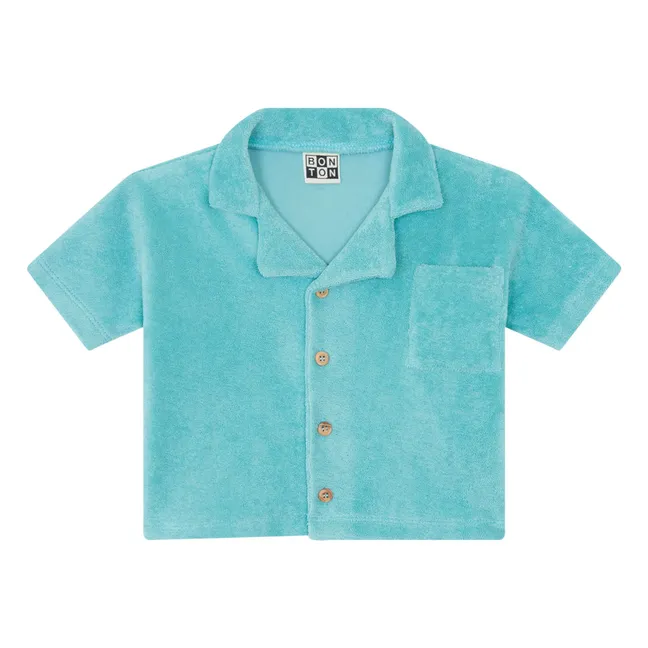 Chemise Livio Eponge | Bleu ciel