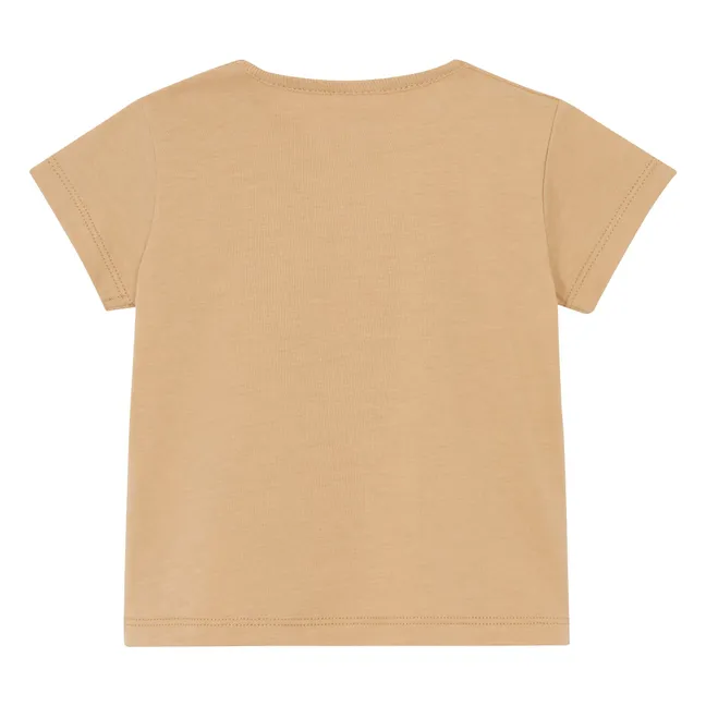 T-Shirt Tuba Asap | Beige