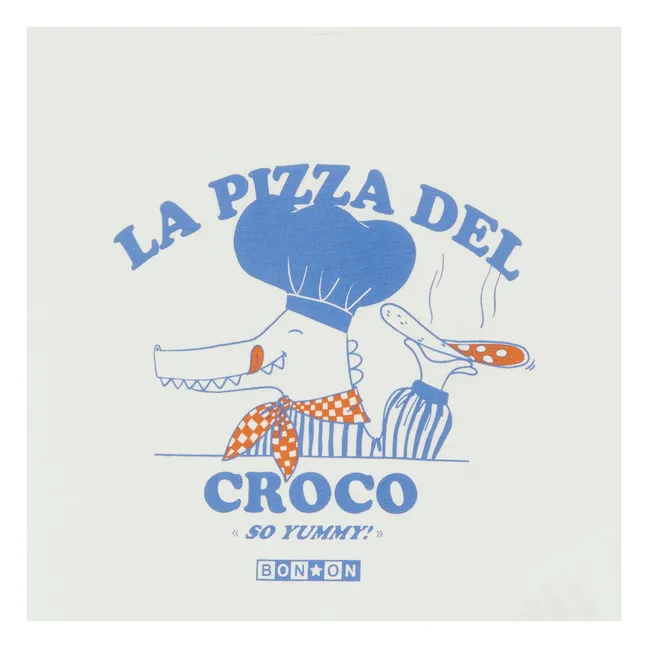 T-Shirt Tuba Pizza | Ecru