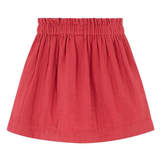 Falda Douchka | Rojo Frambuesa