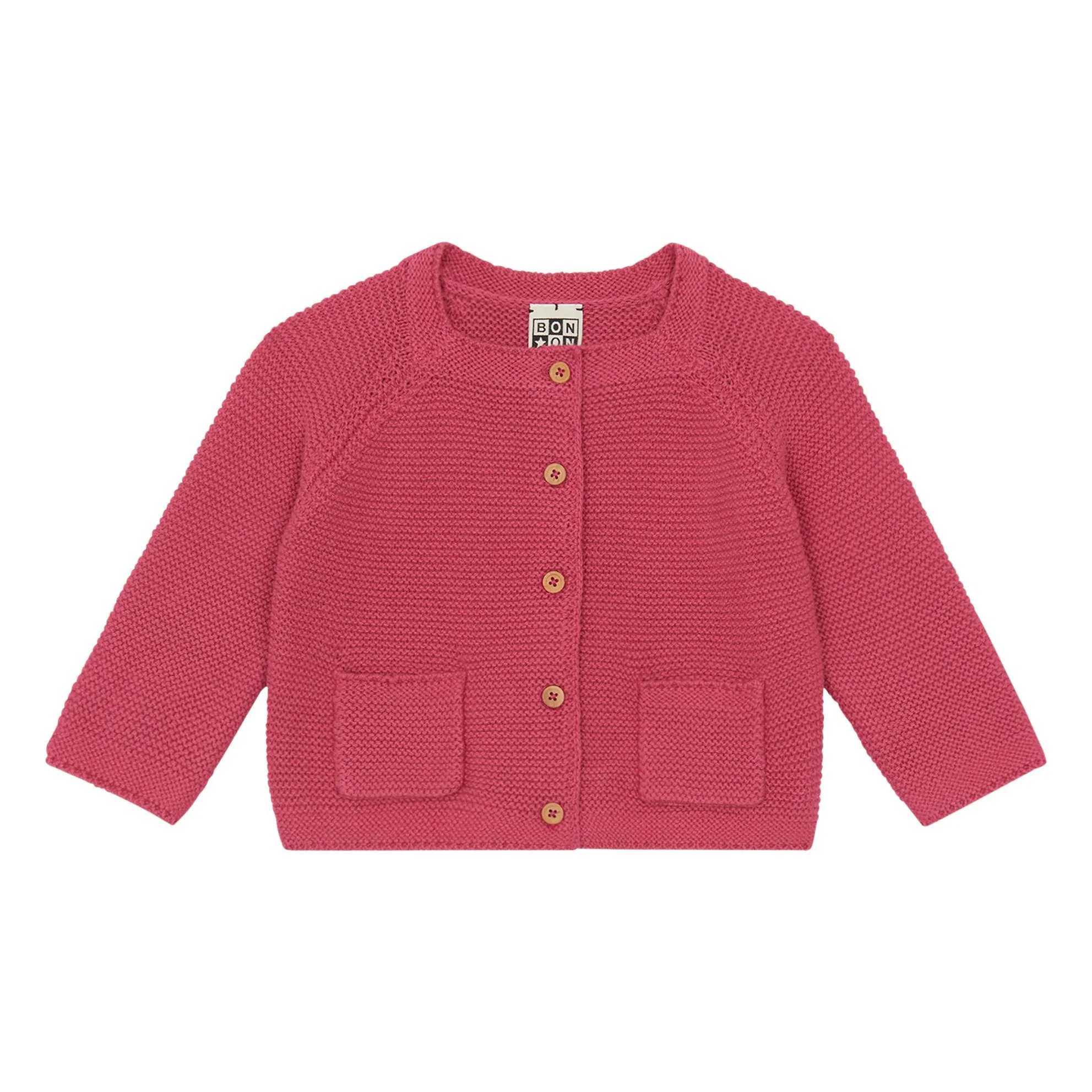 Bonton Raspberry Red Lady Cardigan