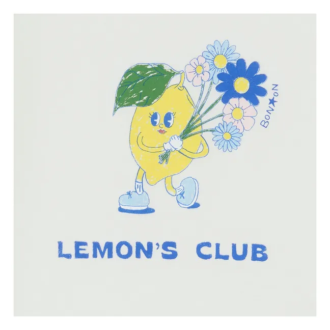 Tubo Lemon Club T-Shirt | White