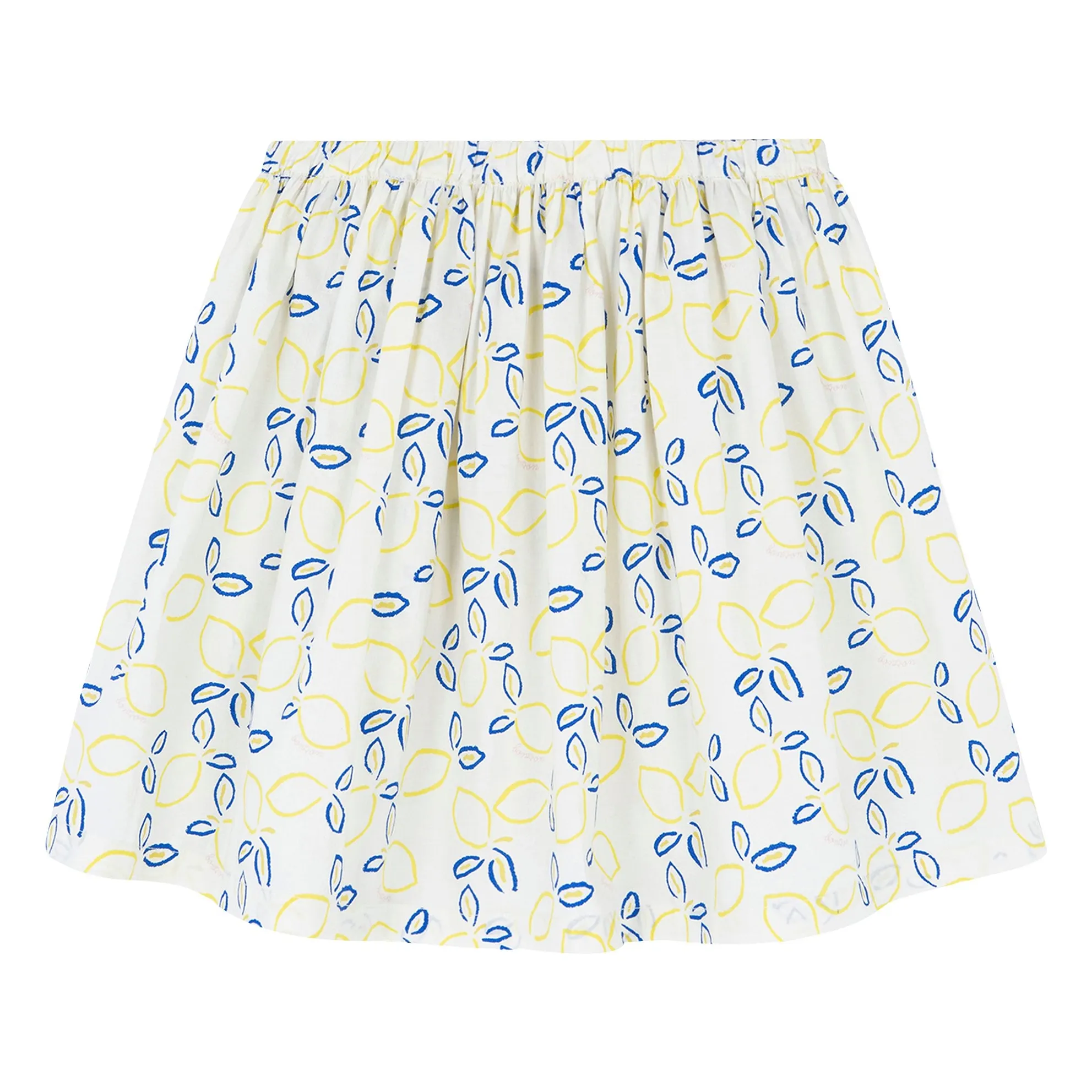 Bonton Ecru Raspberry Skirt