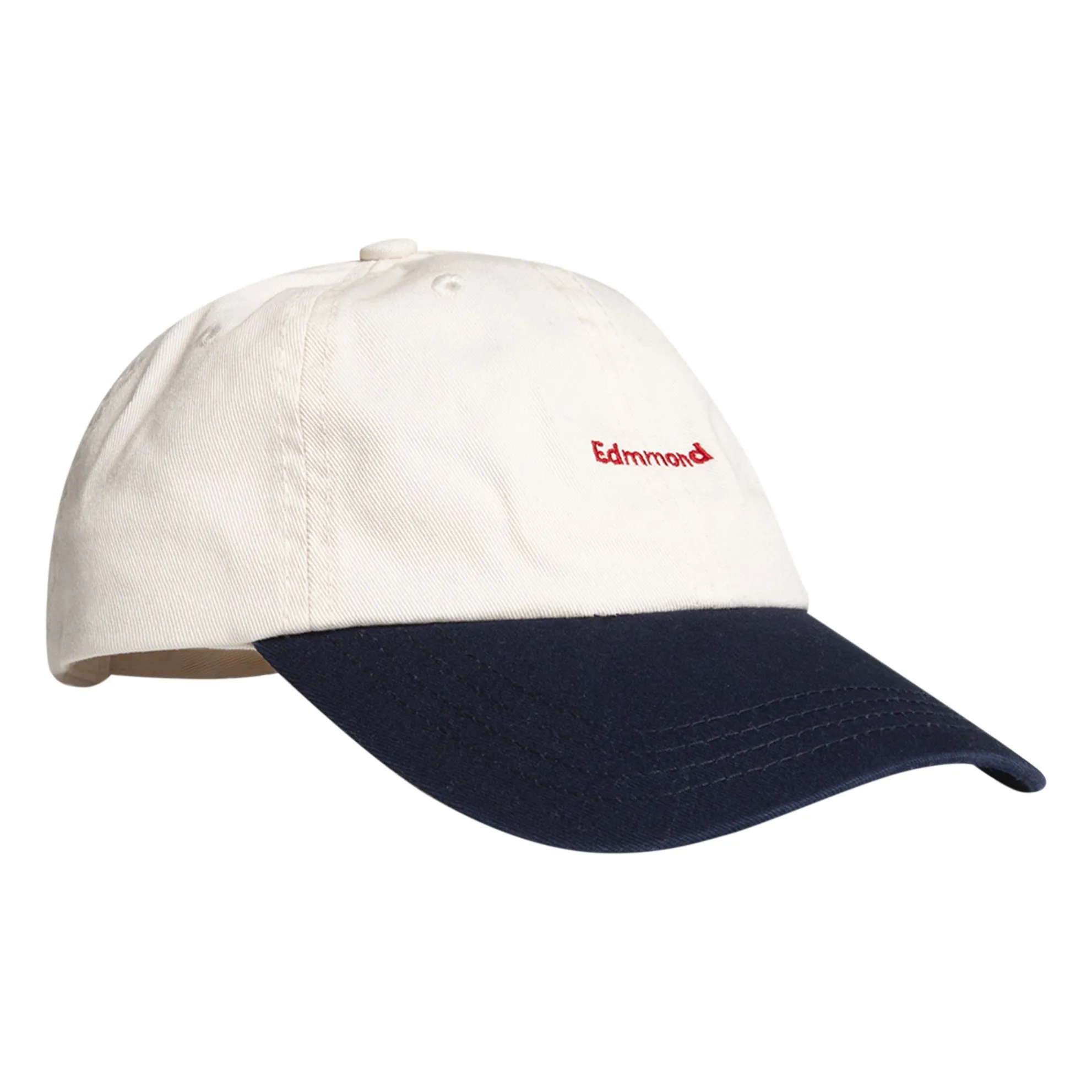 Edmmond Studios Ecru Two-Tone Logo Cap