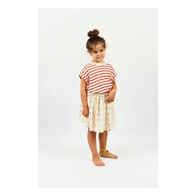 T-Shirt Fania Coton Bio | Rouge
