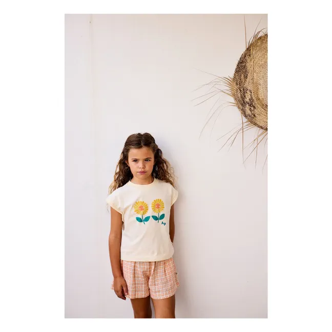 T-Shirt Fatilia Coton Bio | Ecru