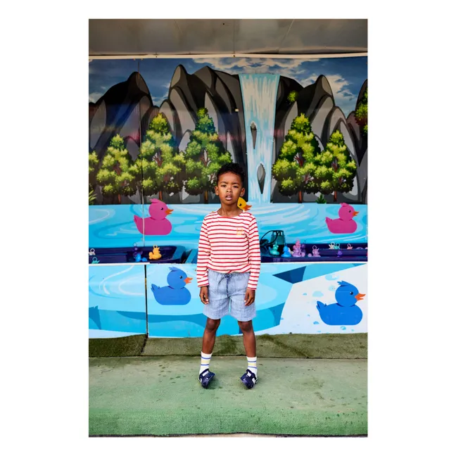 Short Fiorenzo Lin | Bleu