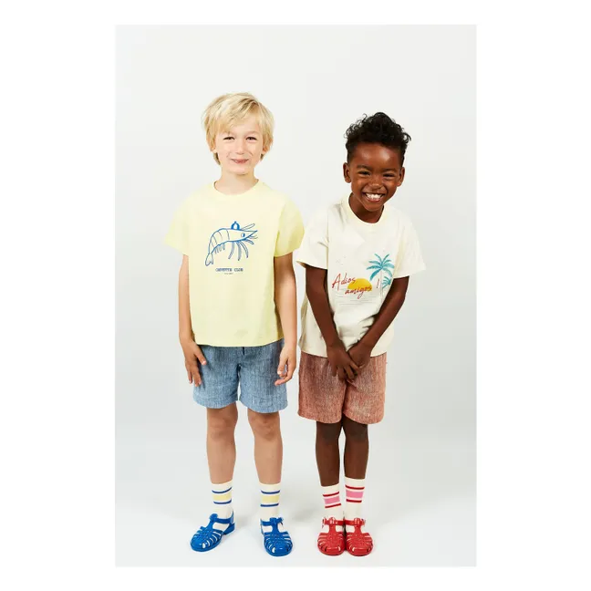 Short Fiorenzo Lin | Bleu
