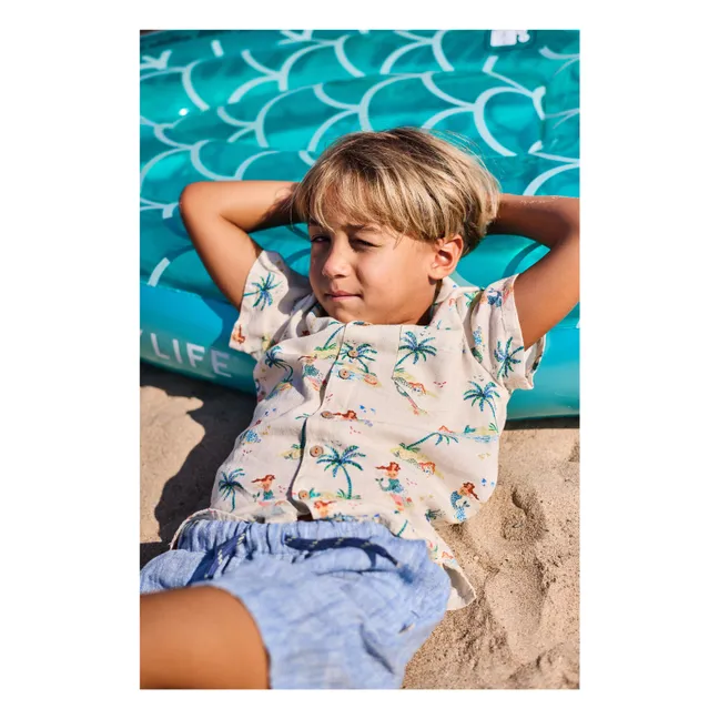 Short Fiorenzo Lin | Bleu