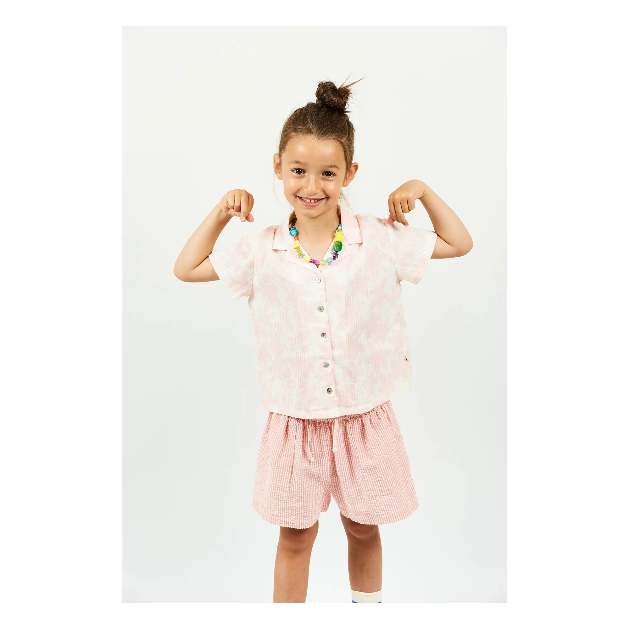 Arsène Et Les Pipelettes Pink Short Fiorenza