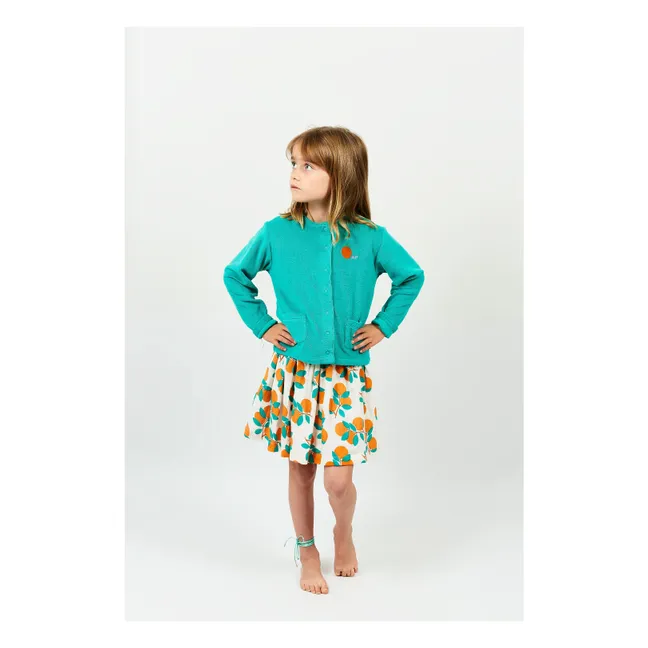 Jupe Fiza Double Gaze de Coton | Ecru