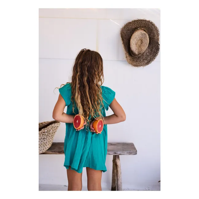 Robe Fanelle | Vert Jade