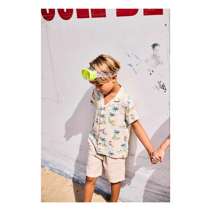 Chemise Federico | Ecru- Image produit n°1