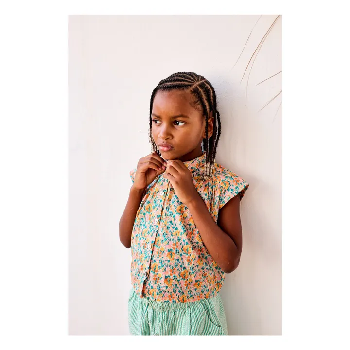 Blouse Florella | Orange- Image produit n°0