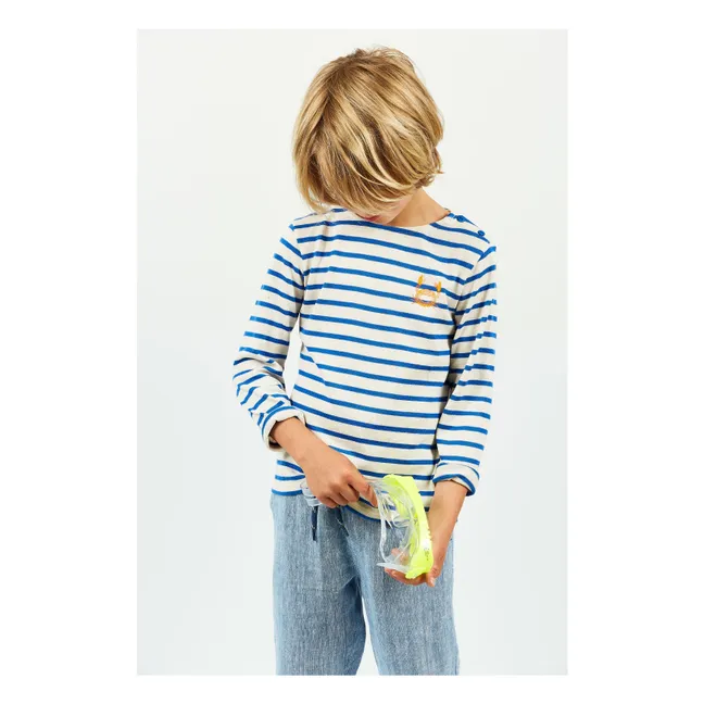 T-Shirt Fabien Coton Bio | Bleu