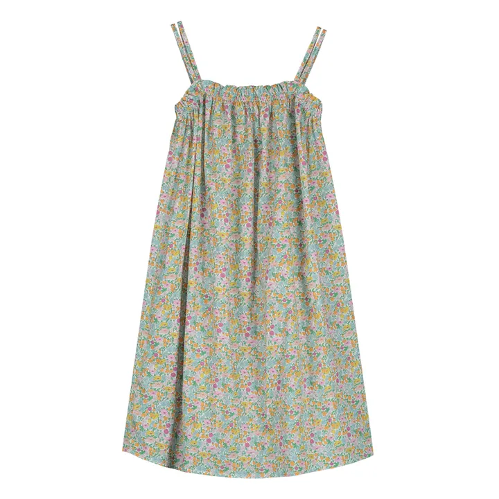 Robe Fleurs | Vert- Image produit n°0