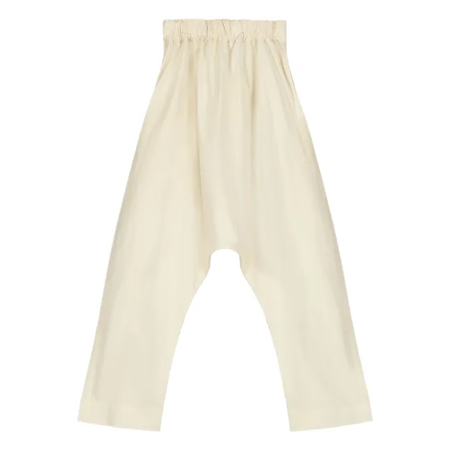 Soor Ploom - Otto Linen Gingham Harem Pants - Peach | Smallable
