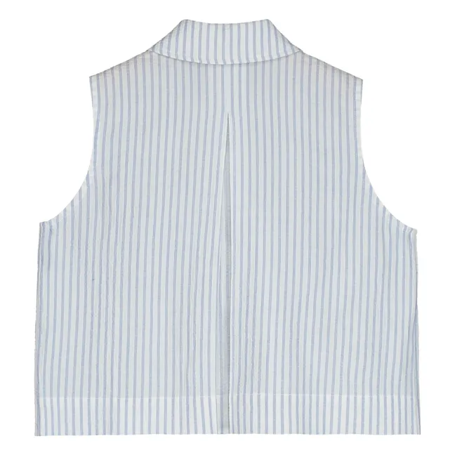 Top de rayas  | Azul Claro