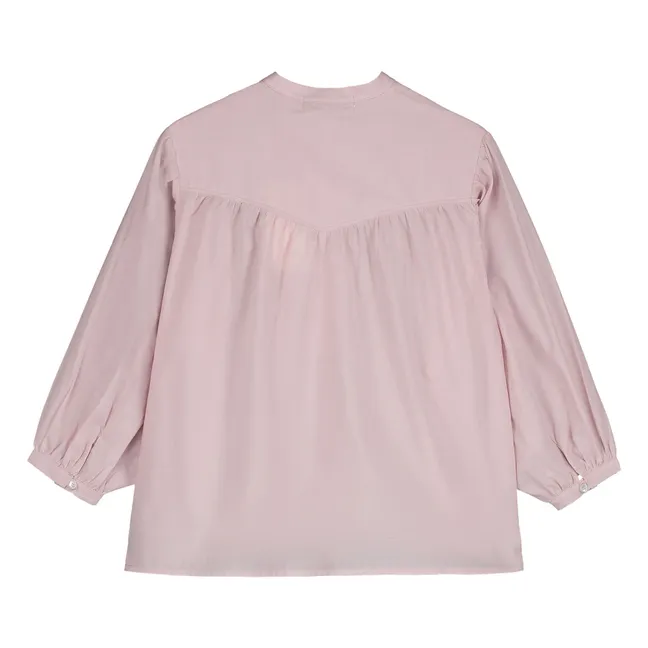 Blusa velo | Rosa empolvado