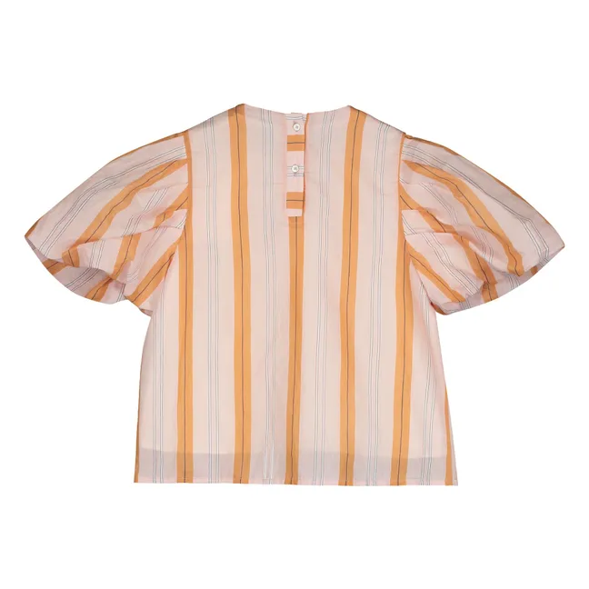 Striped blouse | Powder pink