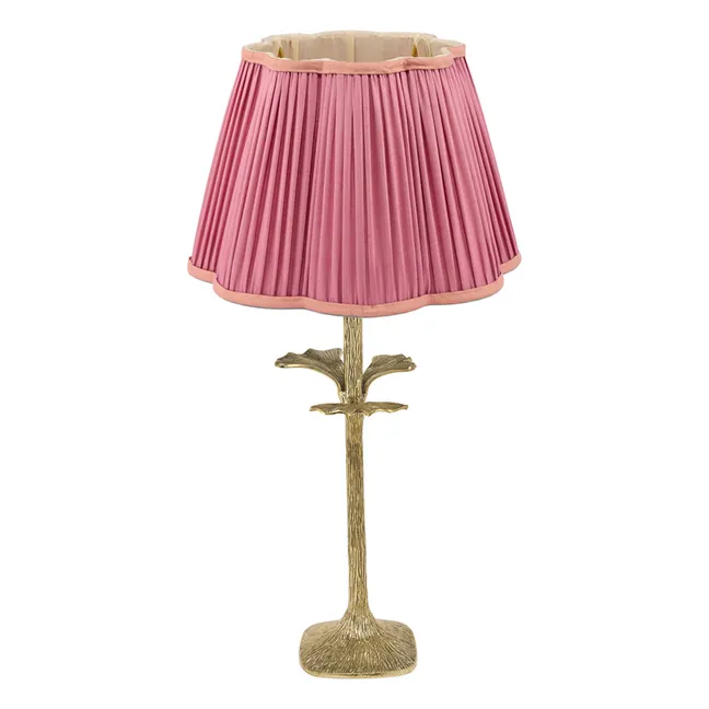 Seidener Lampenschirm Diya | Fuchsie