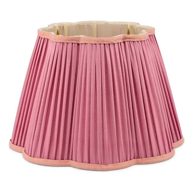 Seidener Lampenschirm Diya | Fuchsie