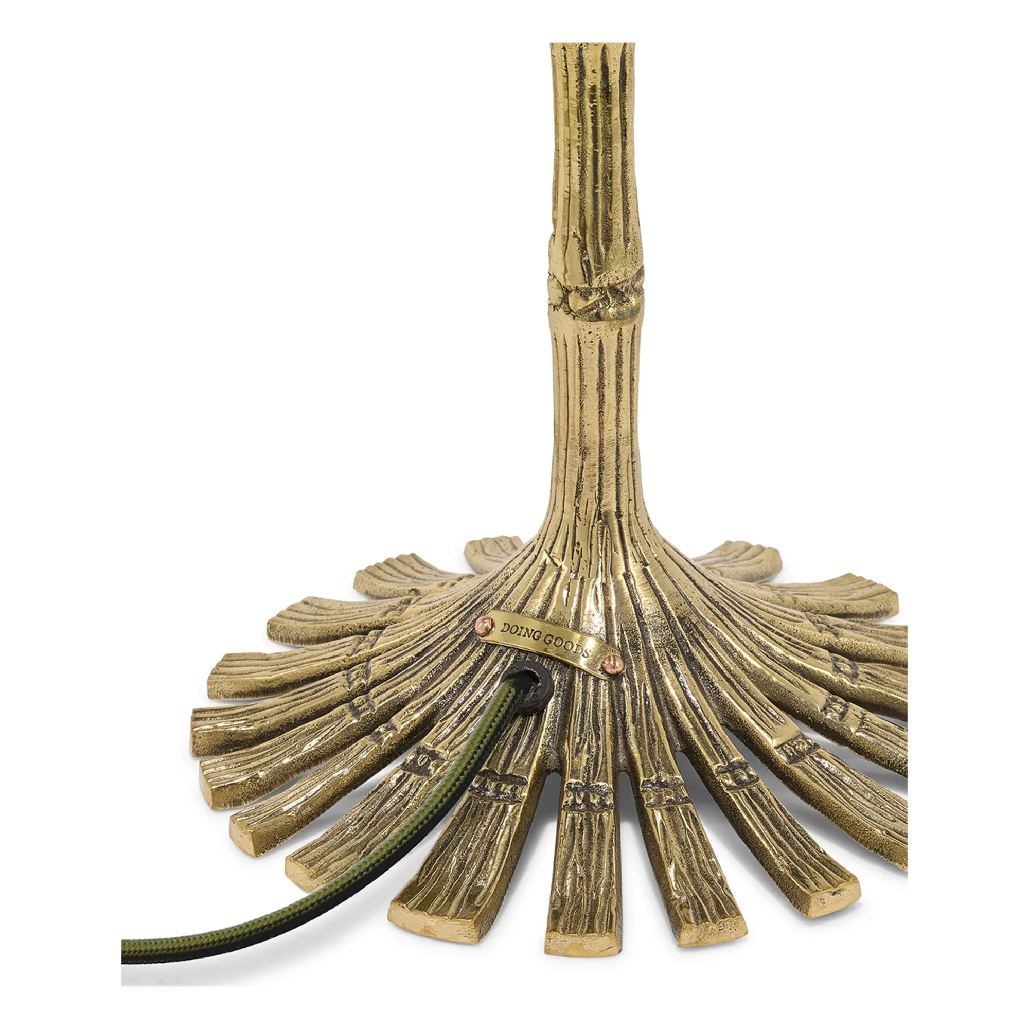 Pied de lampe Bamboo | Laiton- Image produit n°4