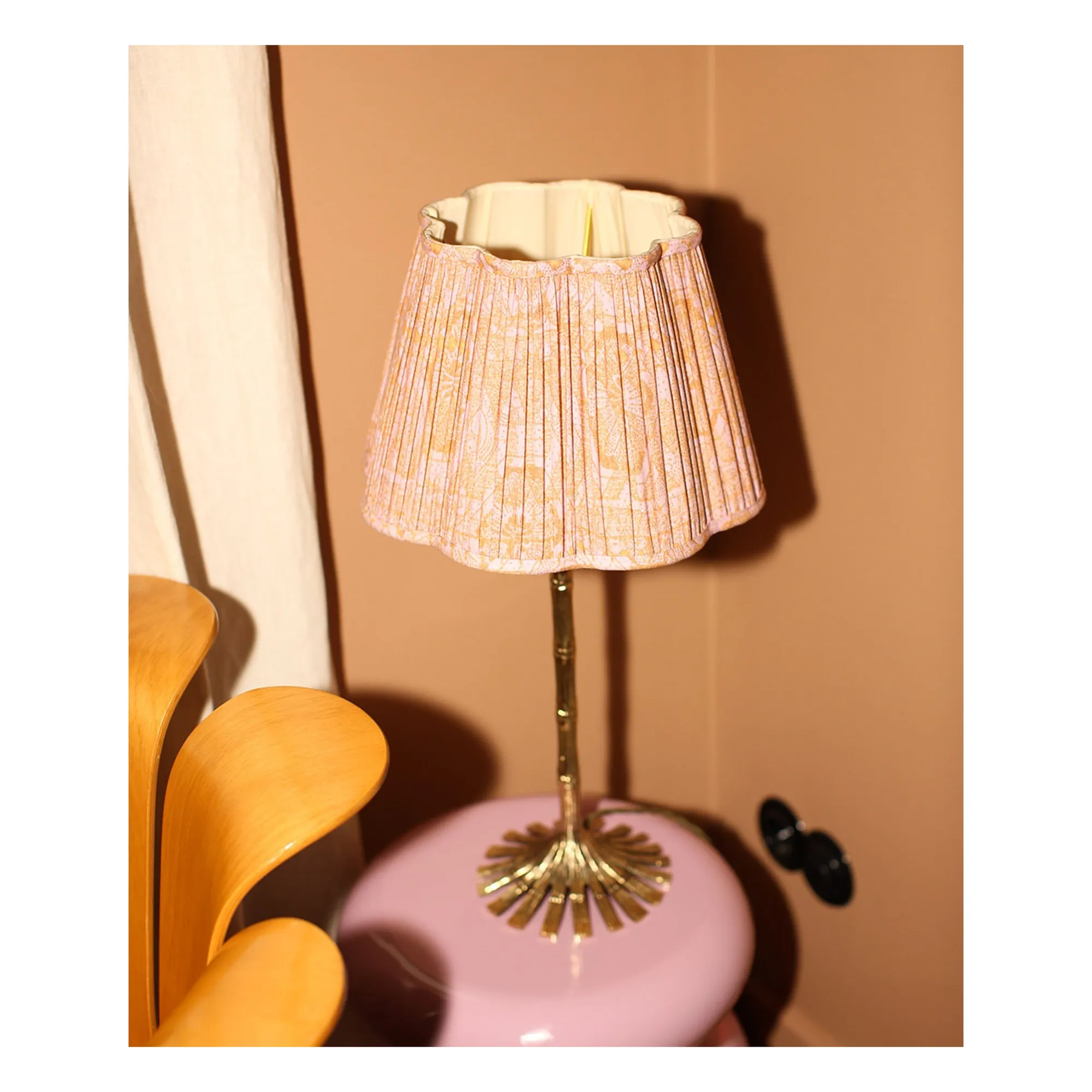 Pied de lampe Bamboo | Laiton- Image produit n°1