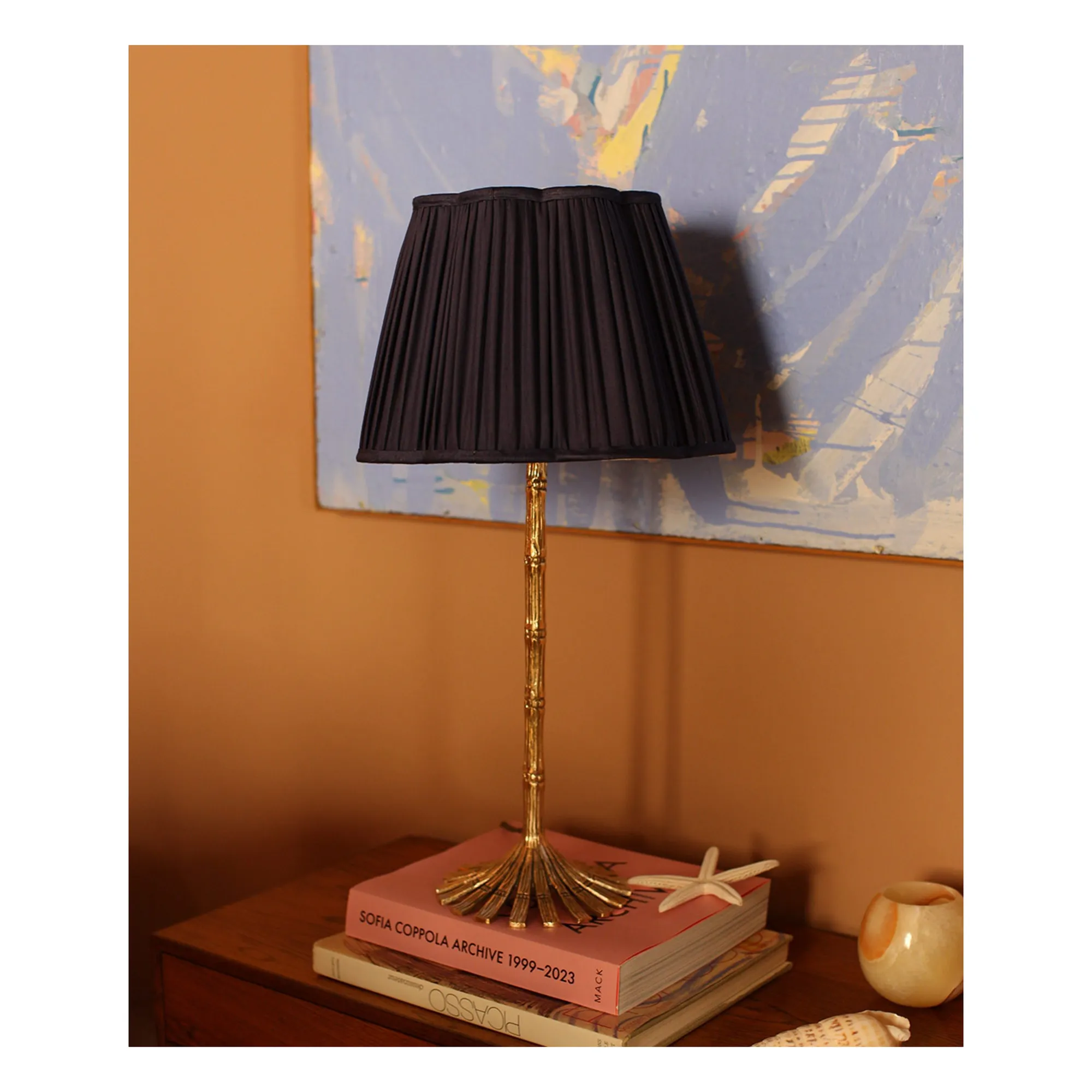 Pied de lampe Bamboo | Laiton- Image produit n°2