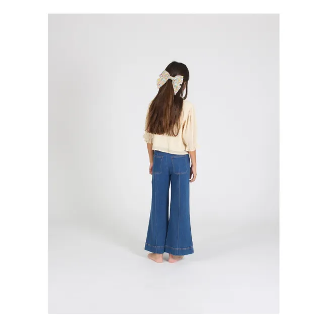 Barrette Fleurs | Vert