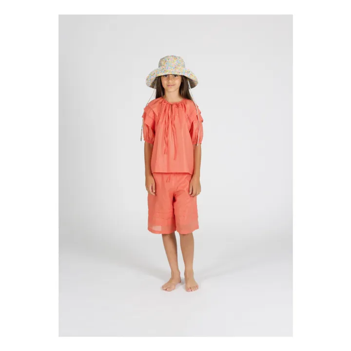 Chapeau Fleurs | Vert- Image produit n°1