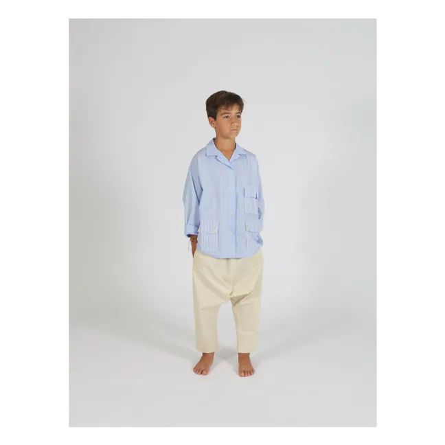 Pantaloni Sarouel | Ecru