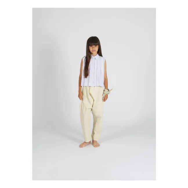 Top de rayas  | Azul Claro