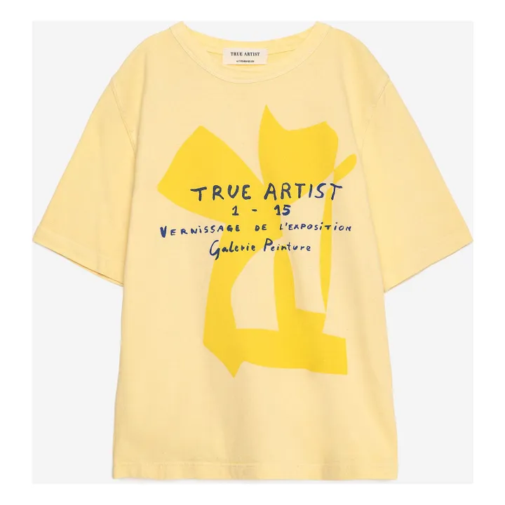 Camiseta N°05 | Amarillo palo- Imagen del producto n°6