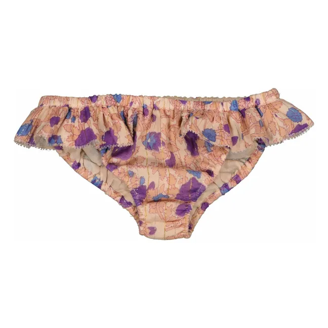 2 Piece Swimsuit Wave Lurex | Pale Pink