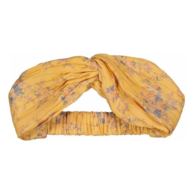 Diadema Francesca Lurex | Amarillo