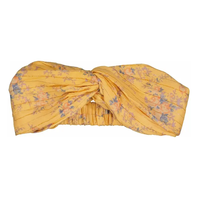 Diadema Francesca Lurex | Amarillo