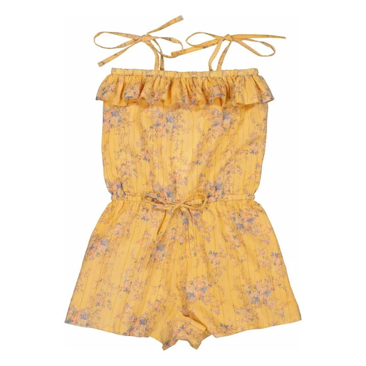 Combishort Hello Lurex | Jaune- Image produit n°0