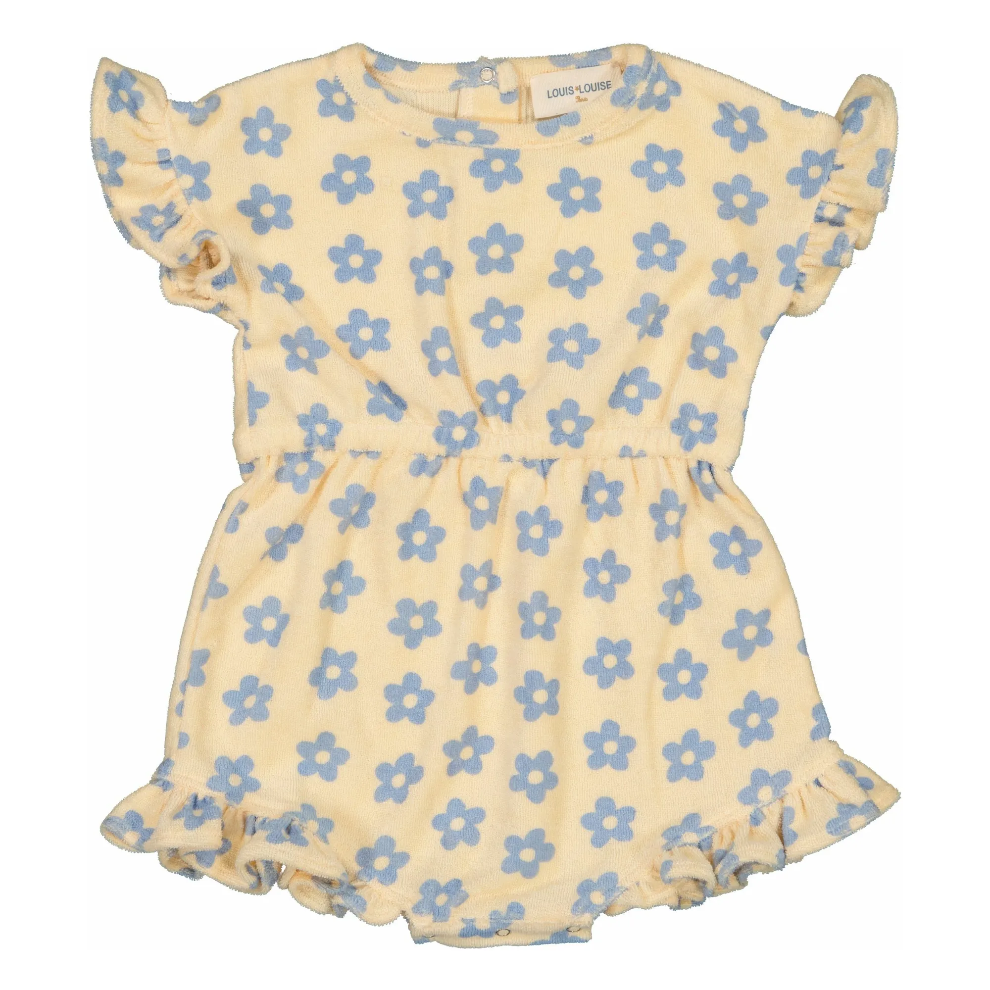 Louis Louise Pale Yellow Combishort Pampa Eponge