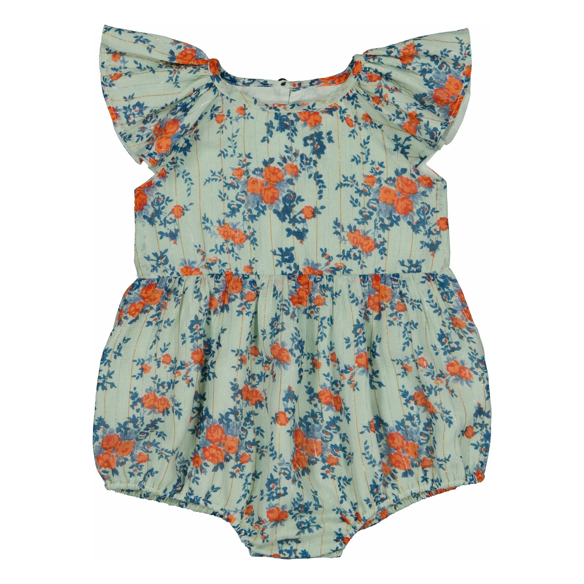 Louis Louise Green Water Martinette Lurex Romper