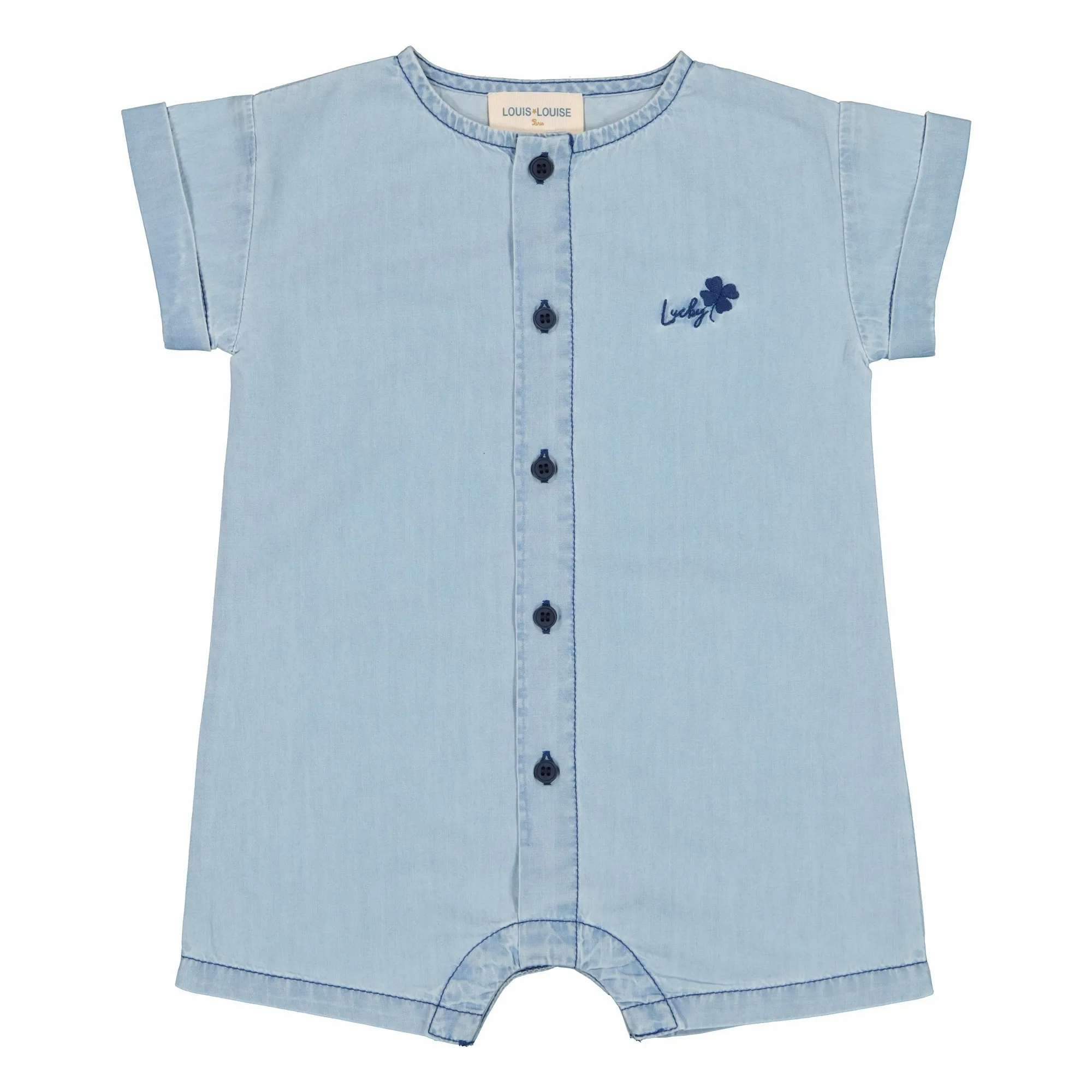 Louis Louise Blue Combishort Honolulu