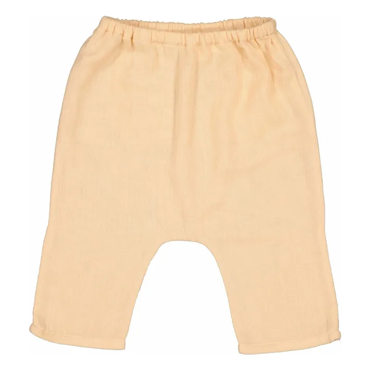Jungle Pants Cotton Gauze | Beige- Product image n°1