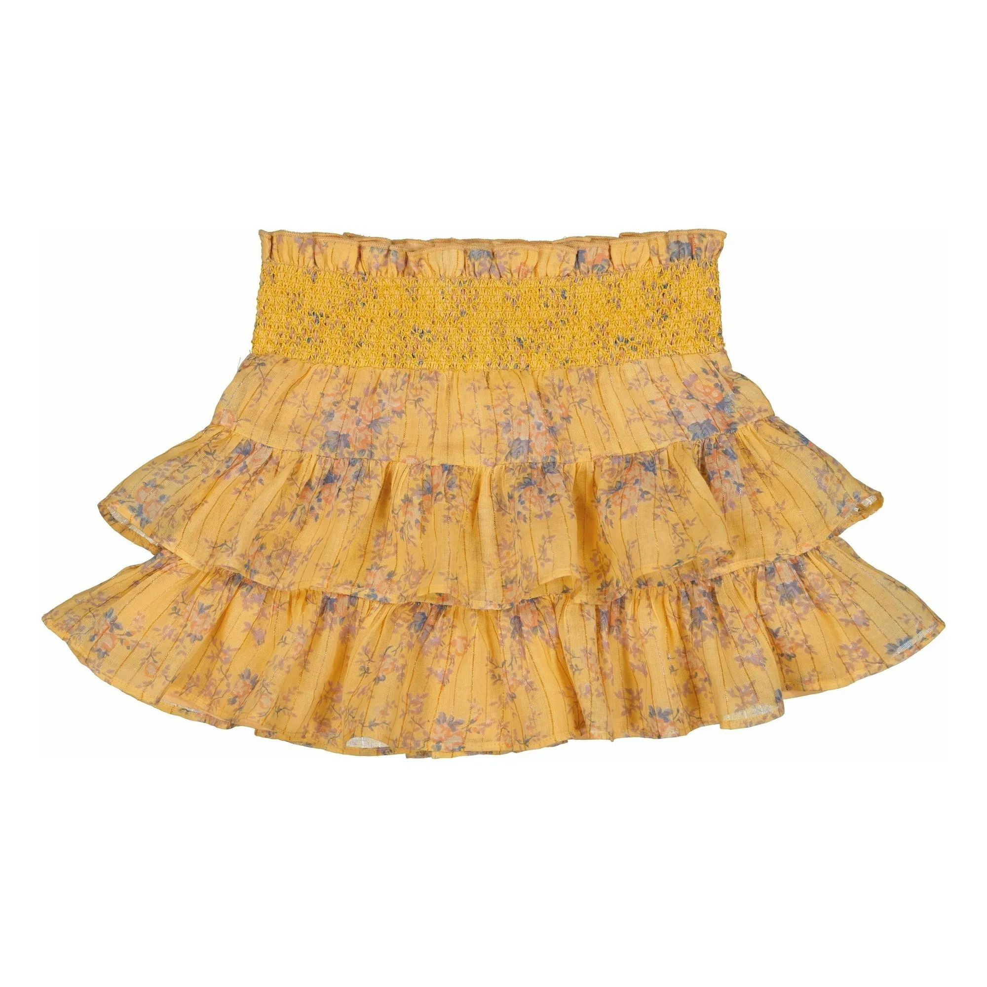 Louis Louise Yellow Lena Lurex Skirts
